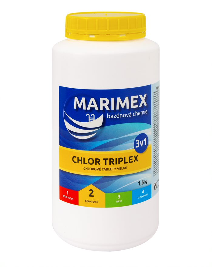 Chlor Triplex 3v1 Marimex 1,6 kg 1 ks