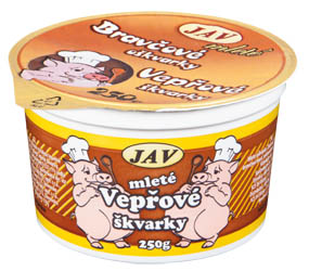 Mleté vepřové škvarky chlaz. 250 g