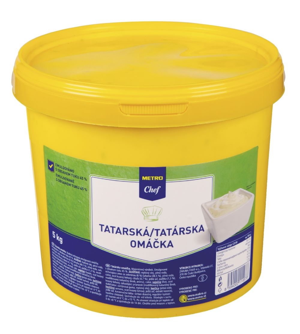 METRO Chef Tatarská omáčka chlaz. 5 kg
