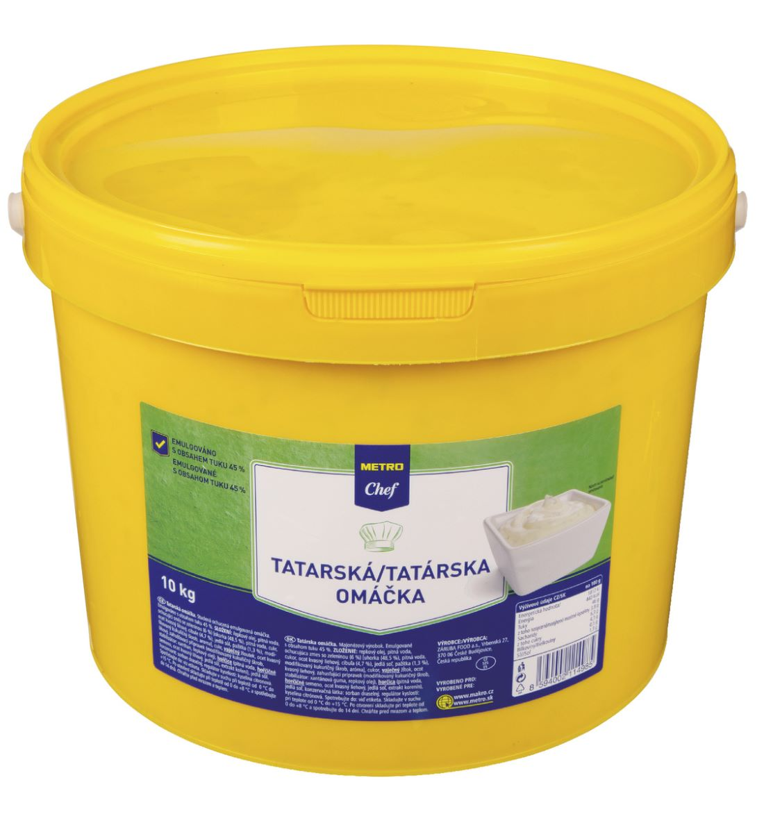 METRO Chef Tatarská omáčka chlaz. 10 kg