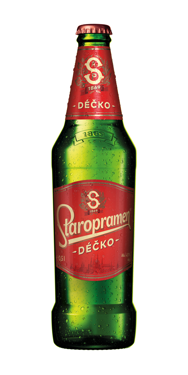 Staropramen Déčko pivo 20 x 500 ml vratná láhev