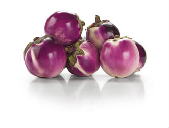 Lilek baby kulatý čerstvý 200 g vanička