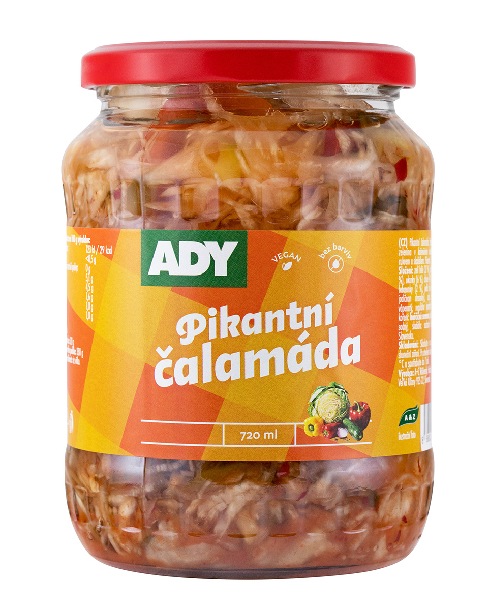 ADY Pikantní čalamáda 4 x 620 g
