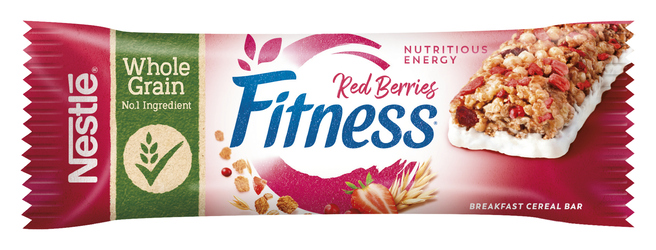 Nestlé Fitness Tyčinka red berries 16 x 23,5 g