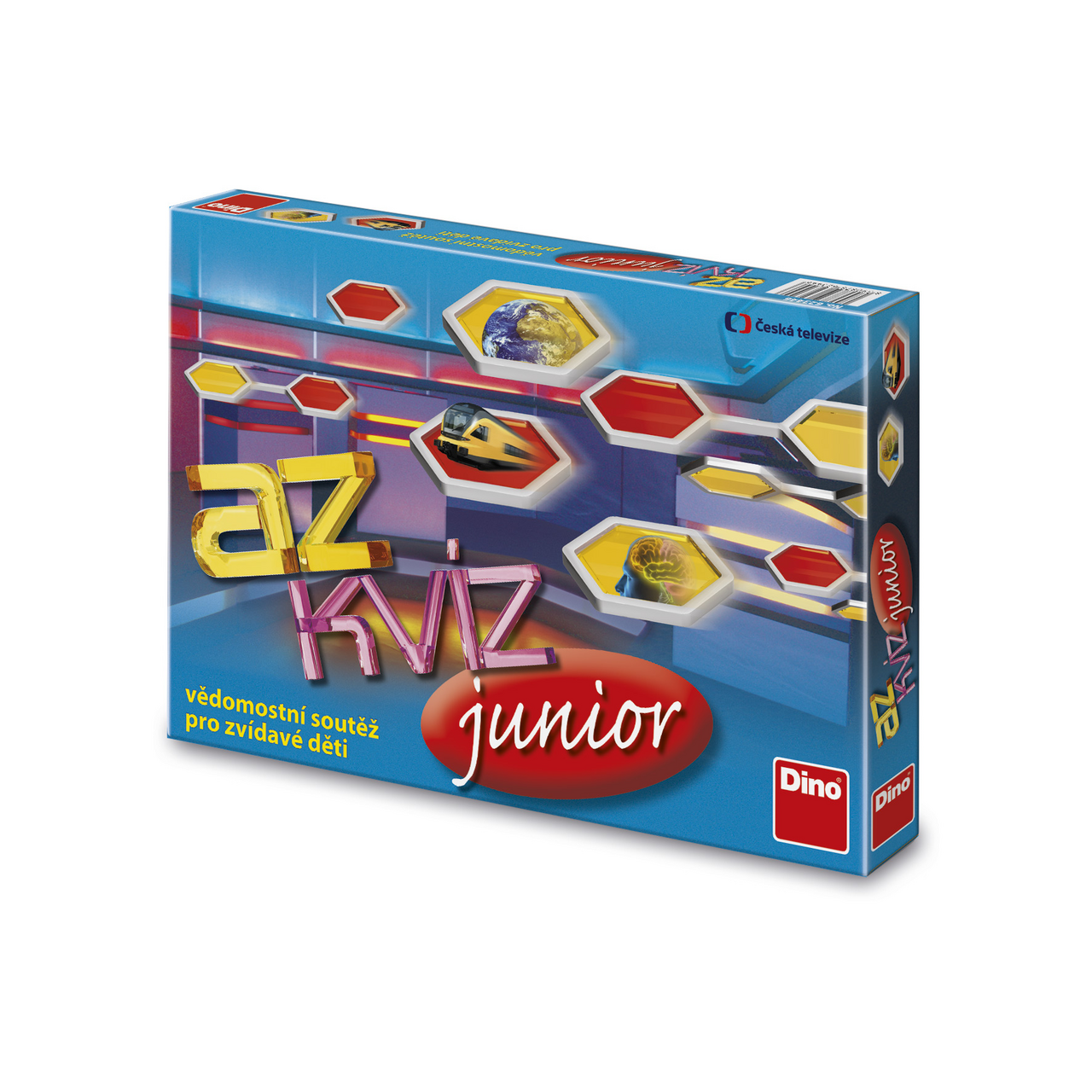 Hra desková vědomostní - AZ Kvíz Junior ČR 1 ks