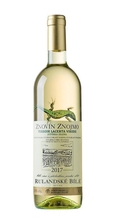 Znovín Lacerta Viridis Rulandské bílé 750 ml