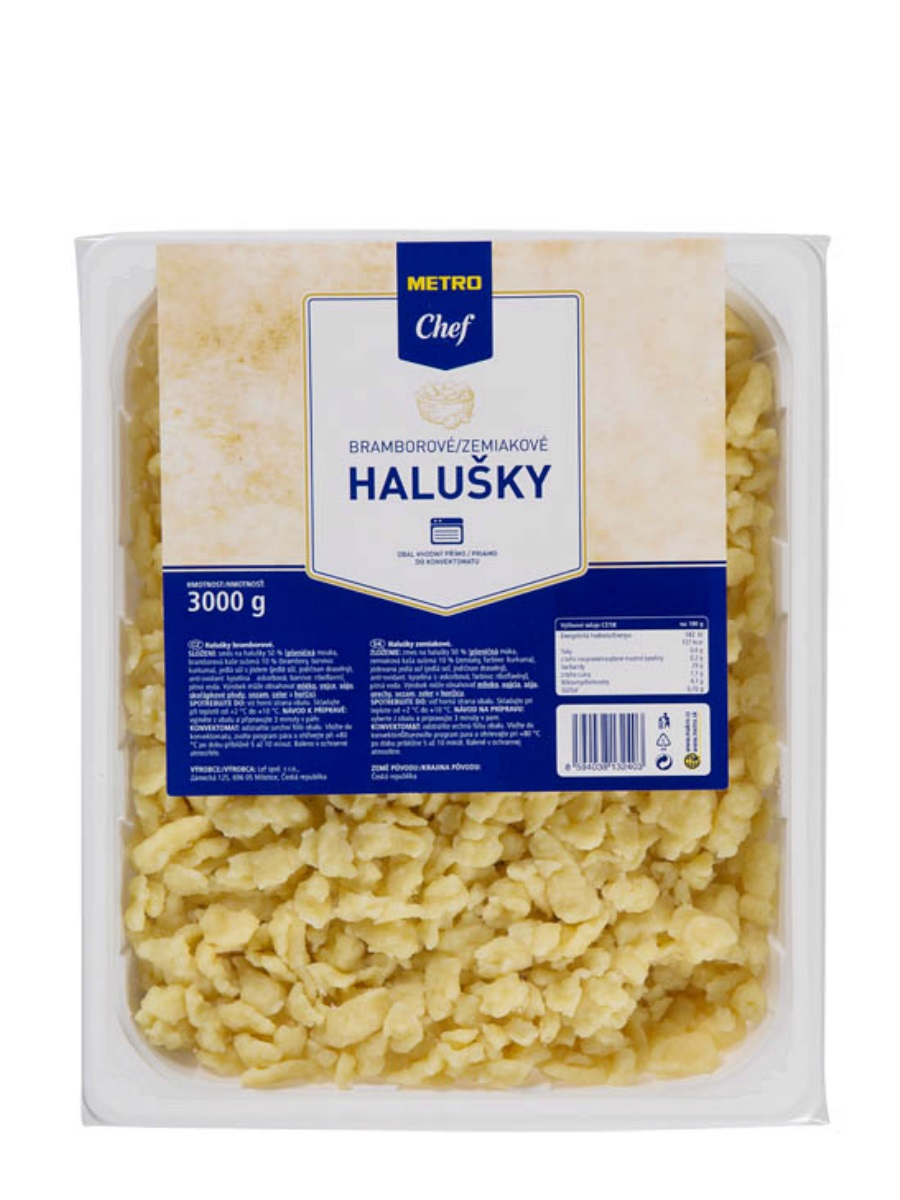 METRO Chef Halušky bramborové chlaz. 3 kg