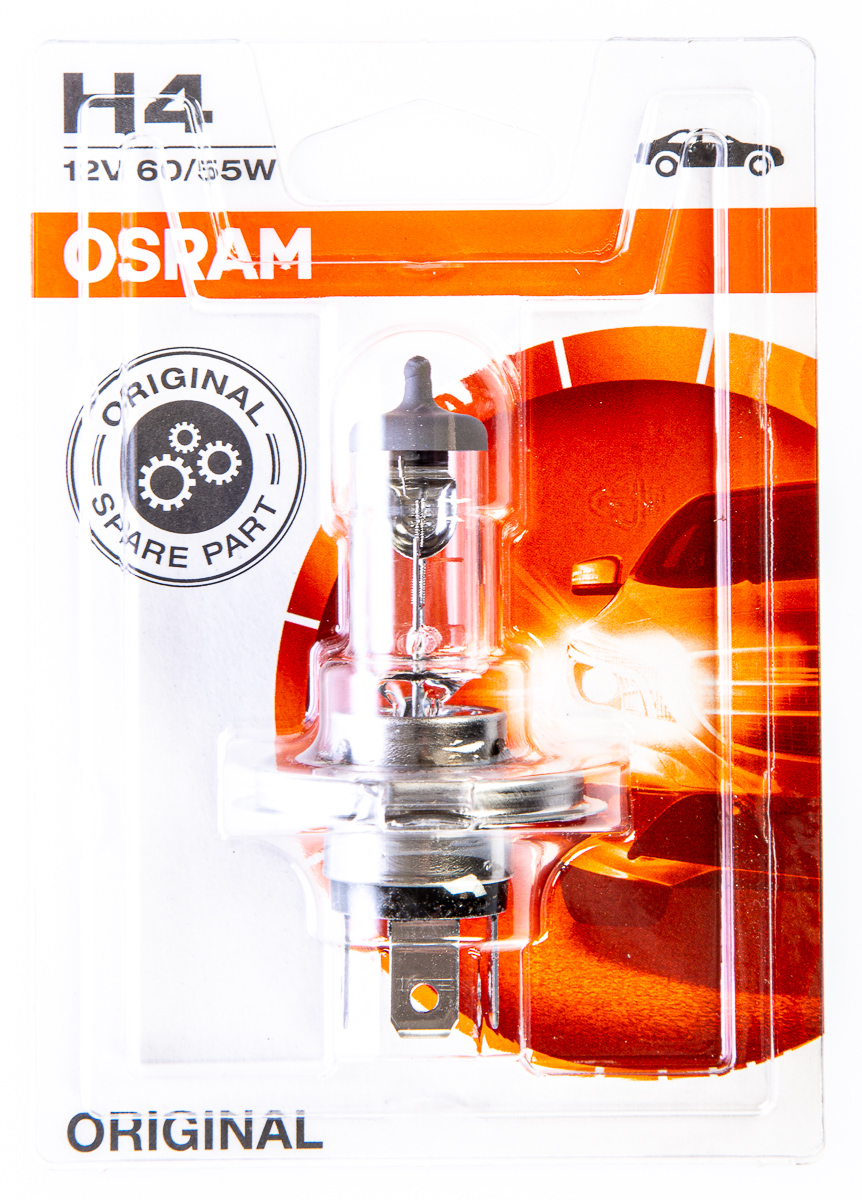 OSRAM Autožárovka H4 12V 60/55W P43T 1 ks