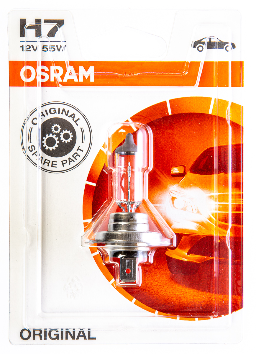 OSRAM Autožárovka H7 12V 55W PX26D 1 ks
