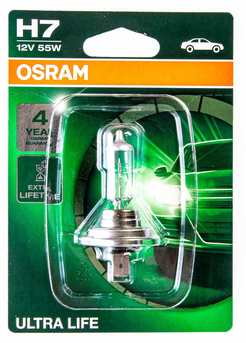 OSRAM Autožárovka H7 12V 60/55W P43T 1 ks