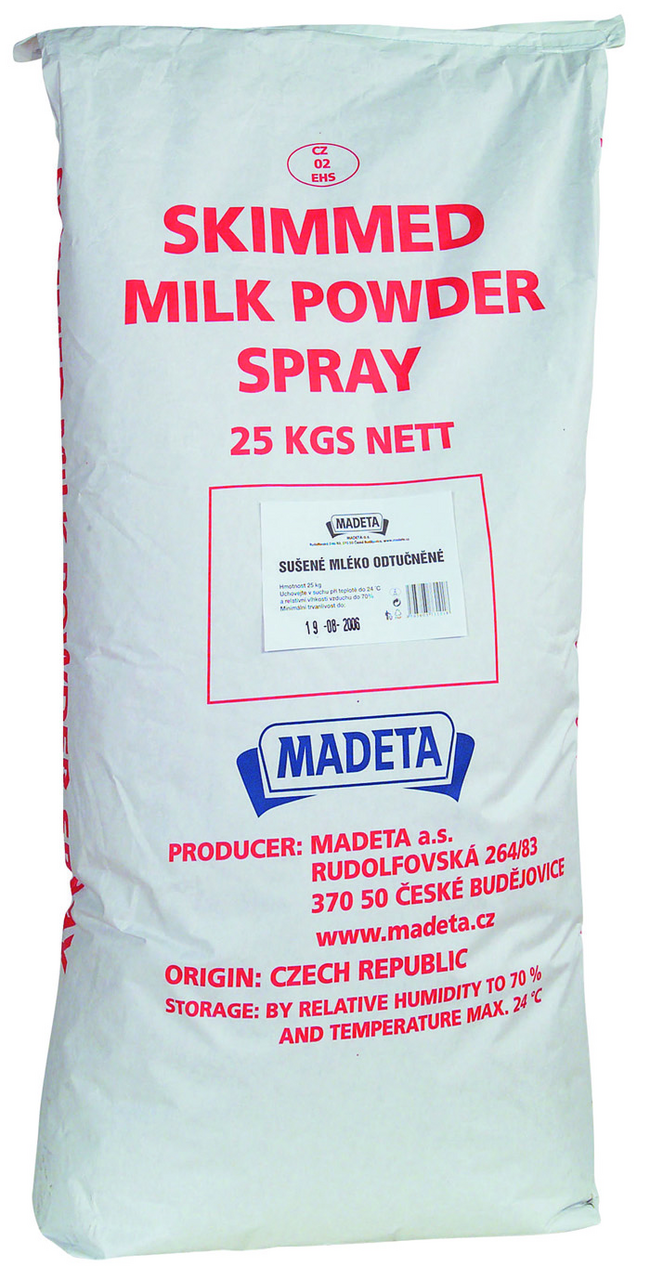 MADETA Sušené mléko odtučněné 1,5 % tuku 25 kg