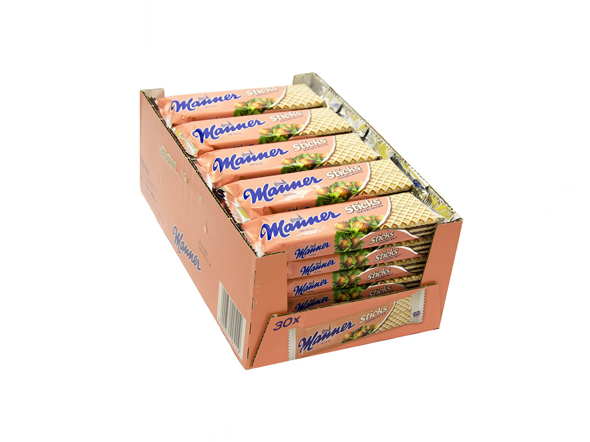 Manner Tyčinka lískový oříšek 30 x 30 g