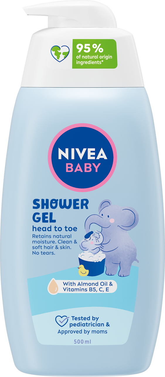 NIVEA Baby Šampon & pěna 2v1 500 ml