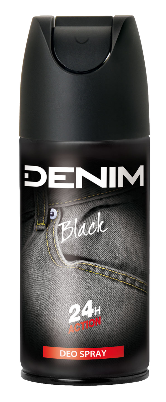DENIM Black Deo sprej pánský 150 ml