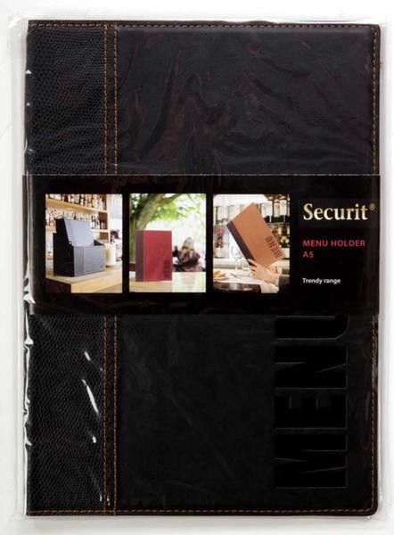 Securit Jídelní lístek 4listy A5 černý 1 ks