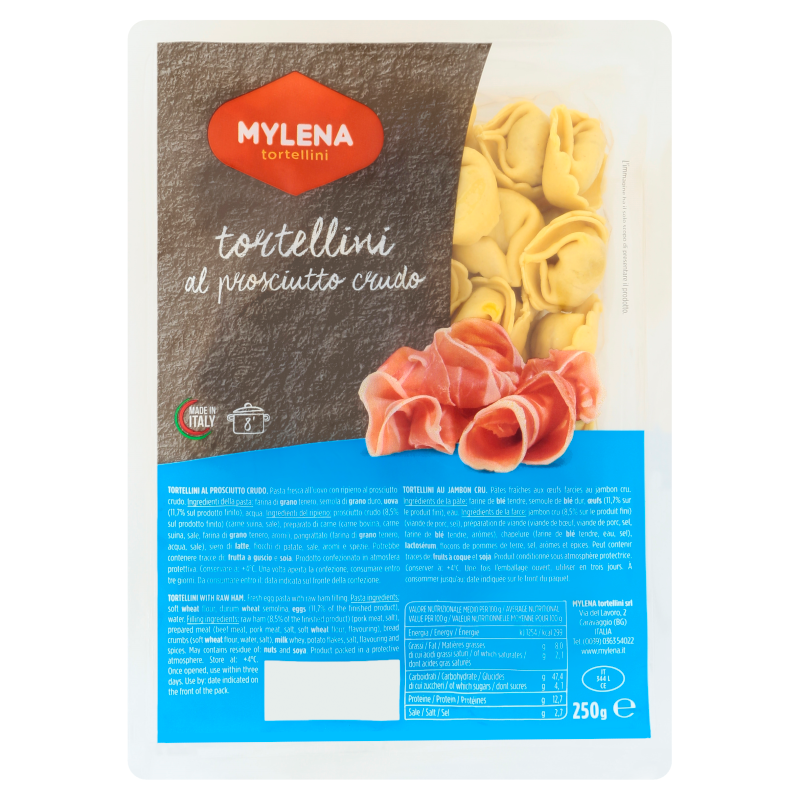 Mylena Tortellini Prosciutto crudo chlaz. 2 x 250 g
