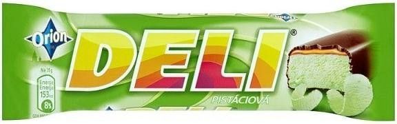 Orion Deli tyčinka pistáciová 50 x 35 g
