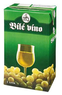 Víno bílé 12 x 1 l tetrapack