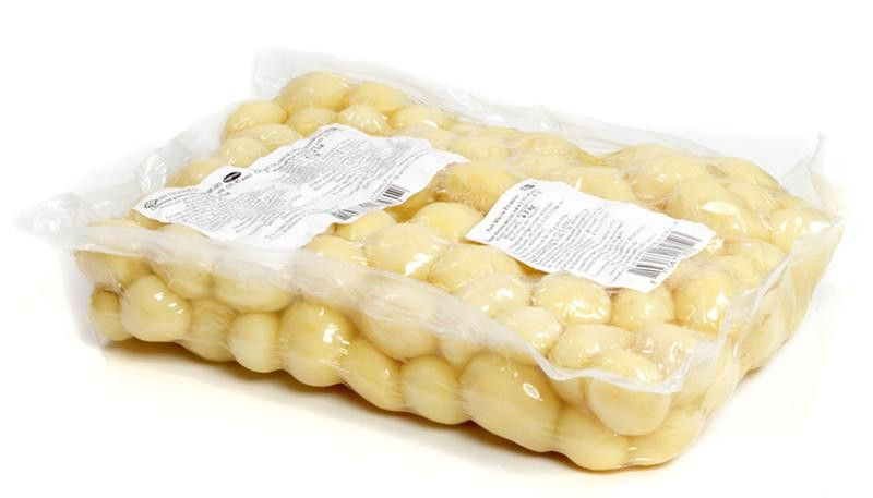 Brambory předvařené 35-45 celé PL chlaz. 4 kg