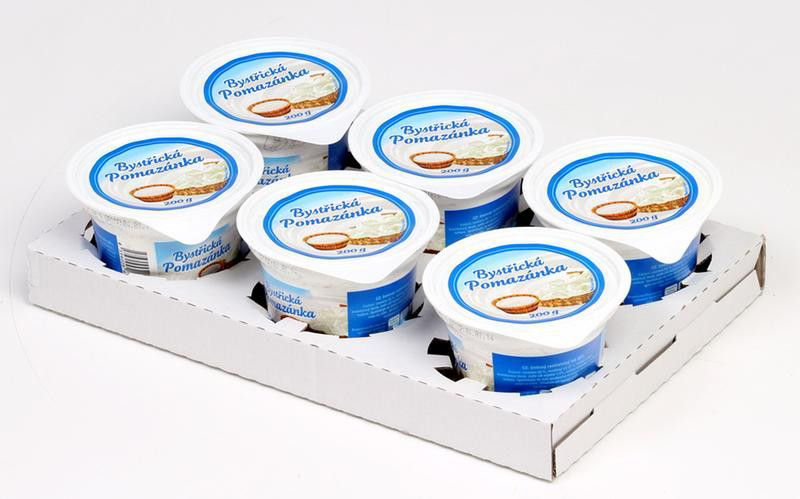 ALIMPEX Bystřická pomazánka natur s rostlinným tukem chlaz. 6 x 200 g