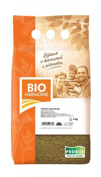 BIOHARMONIE Bulgur pšeničný BIO 3 kg
