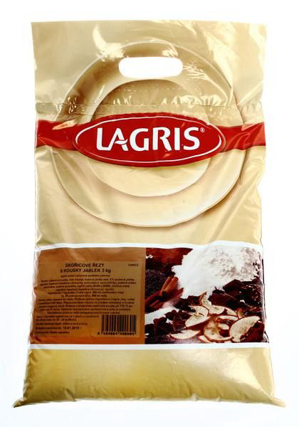 LAGRIS Řezy skořicové s jablky v prášku 3 kg