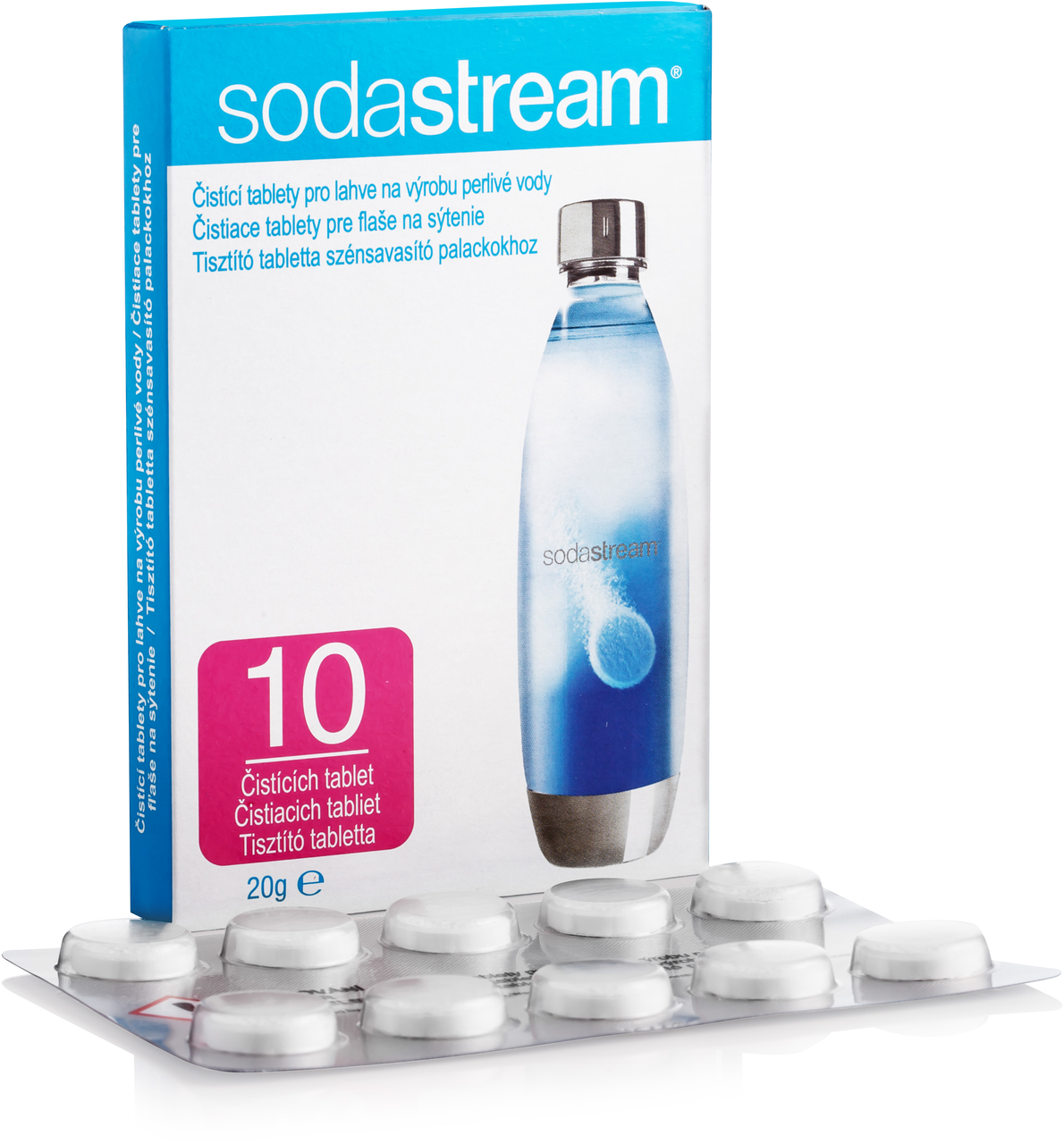 sodastream Tablety čistící pro láhve 10 tablet/bal. 1 ks