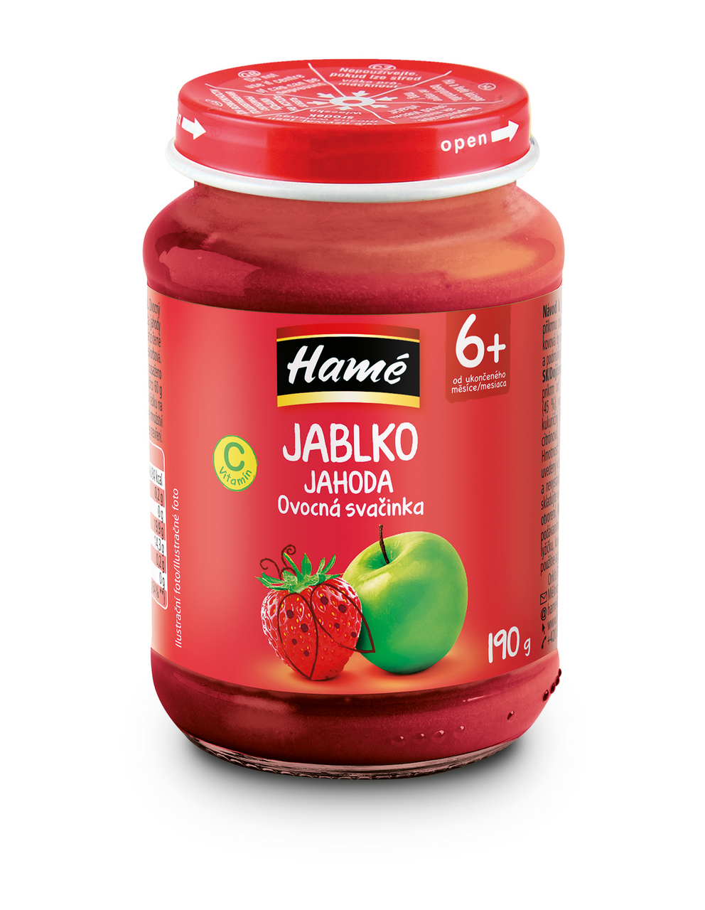 Cvrček Kojenecká výživa s jahodami 4+ 10 x 190 g