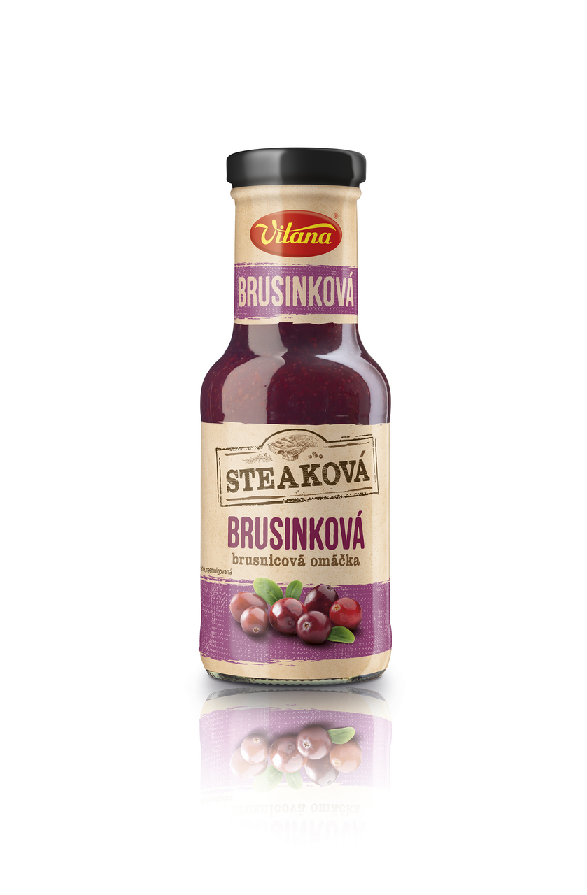 Vitana Steak omáčka brusinka 250 ml