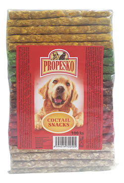 PROPESKO Tyčinky pro psy 100 ks