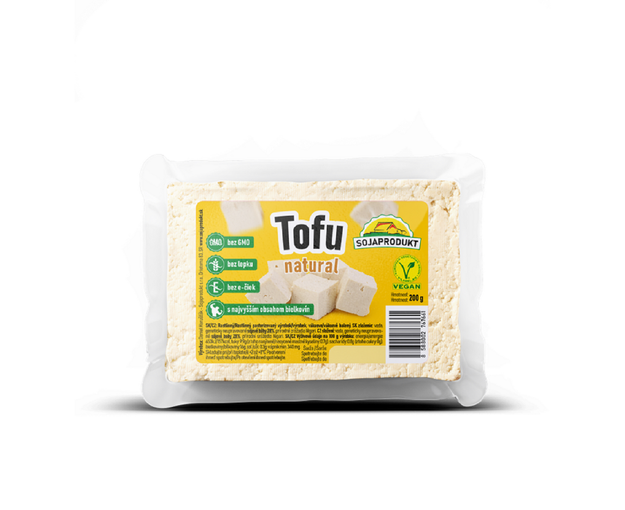 SOJAPRODUKT Tofu natural chlaz. 200 g