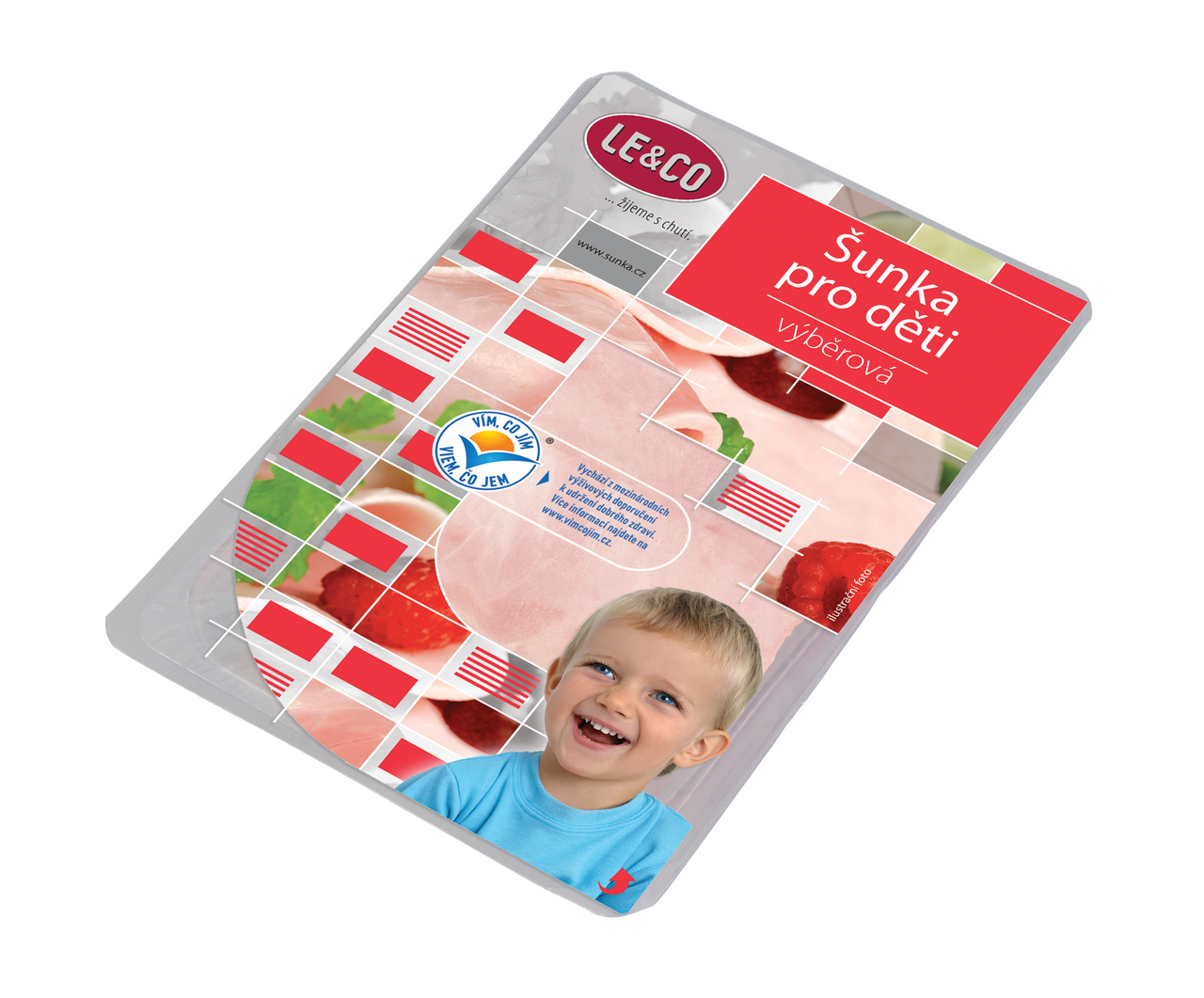 LE & CO Šunka pro děti výběrová plátky chlaz. 100 g