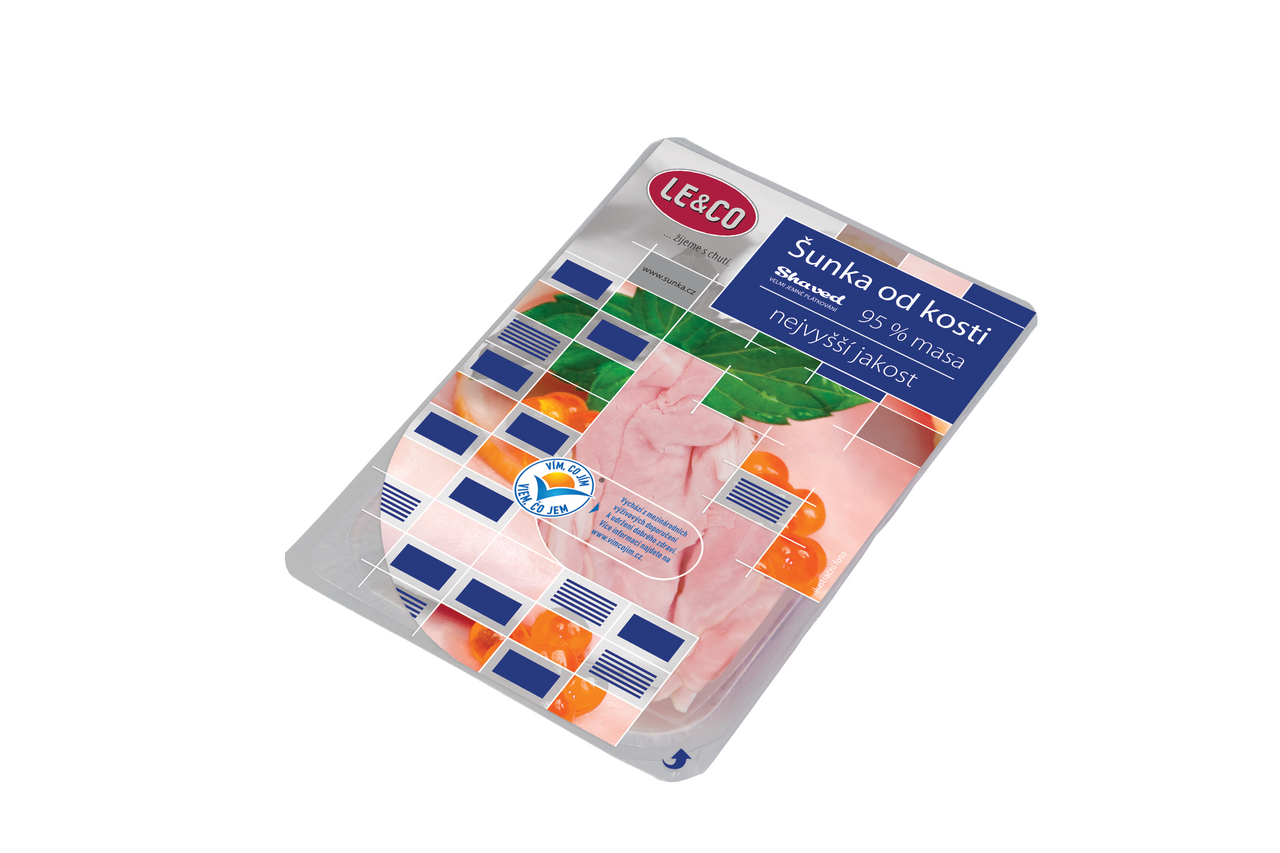 LE & CO Šunka nejvyšší jakosti plátky chlaz. 100 g