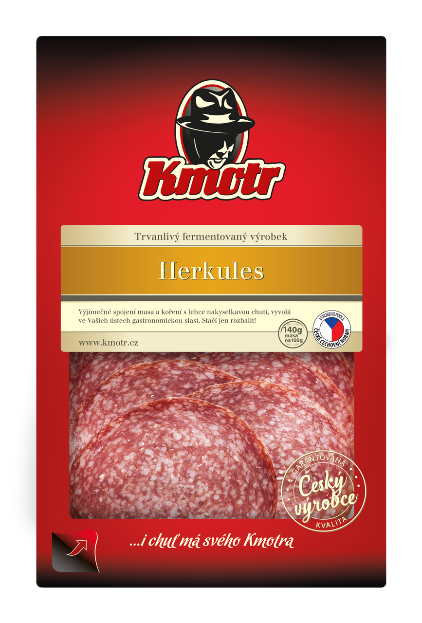 Kmotr Herkules salám plátky chlaz. 75 g