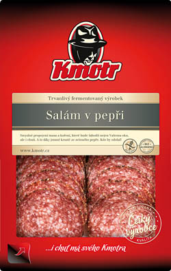 Kmotr Salám v pepři plátky chlaz. 75 g
