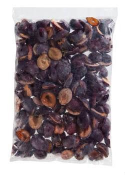 Švestky půlené mraž. 2,5 kg