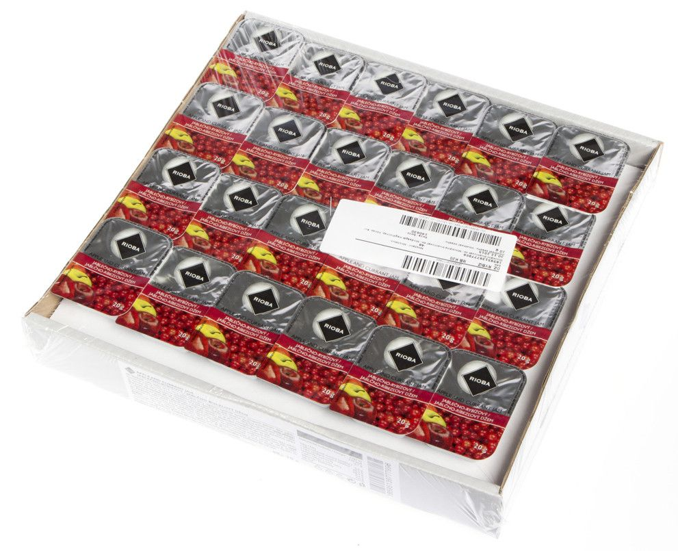 RIOBA Džem rybíz porce 48 x 20 g