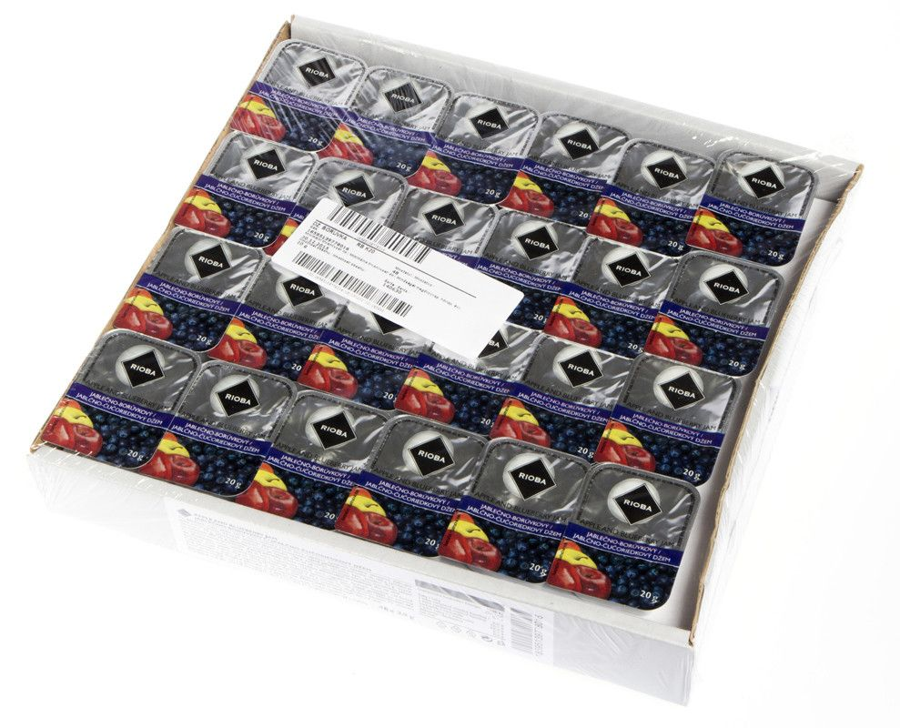 RIOBA Džem borůvka porce 48 x 20 g