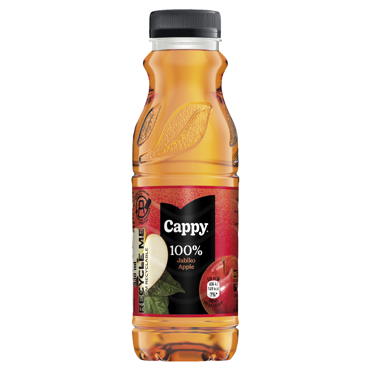 Cappy Jablko 100 % džus 12 x 330 ml