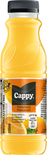 Cappy Nektar pomeranč 330 ml