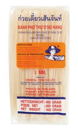 SHUN TAI Nudle rýžové 5mm 400 g