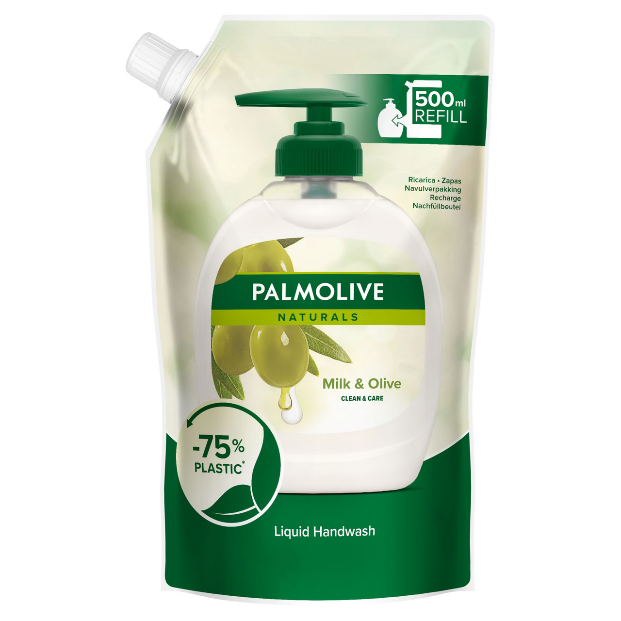 PALMOLIVE Tekuté mýdlo Olive milk náhr. náplň 500 ml