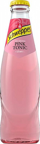 Schweppes Pink Tonic 250 ml vratná láhev