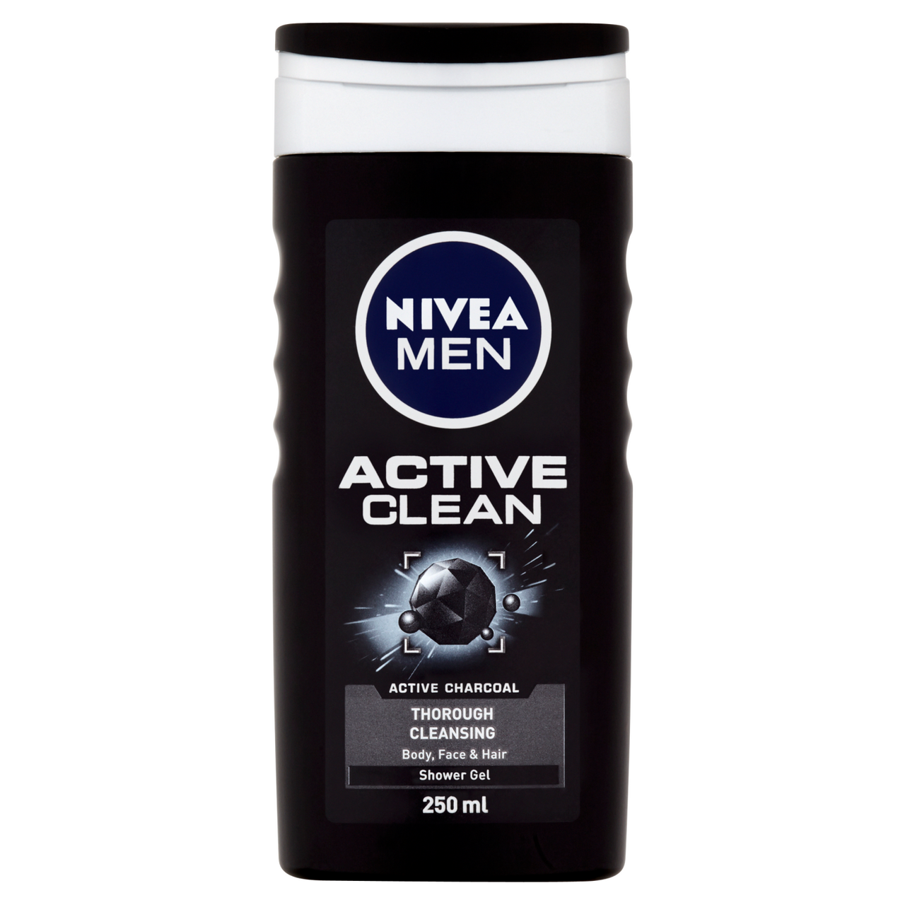 NIVEA Active Clean sprchový gel pán. 250 ml