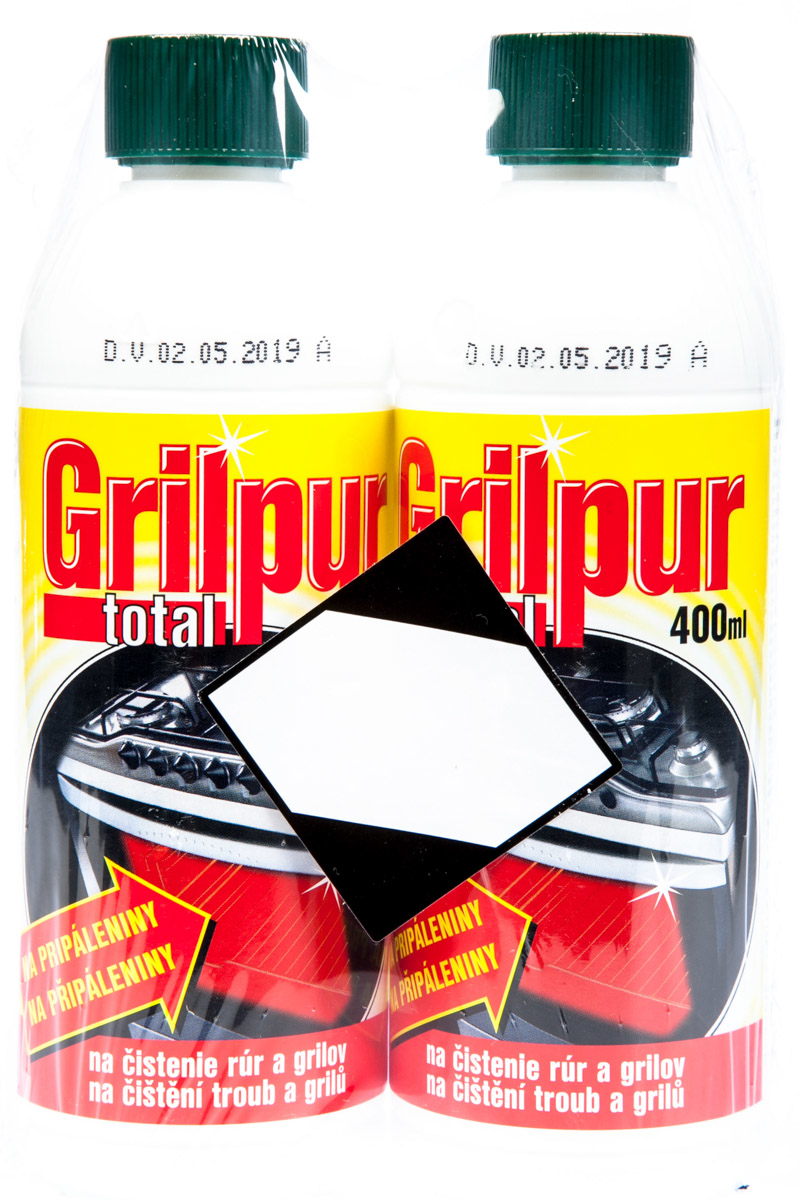 Grilpur total čistič na grily a trouby 2 x 400 ml