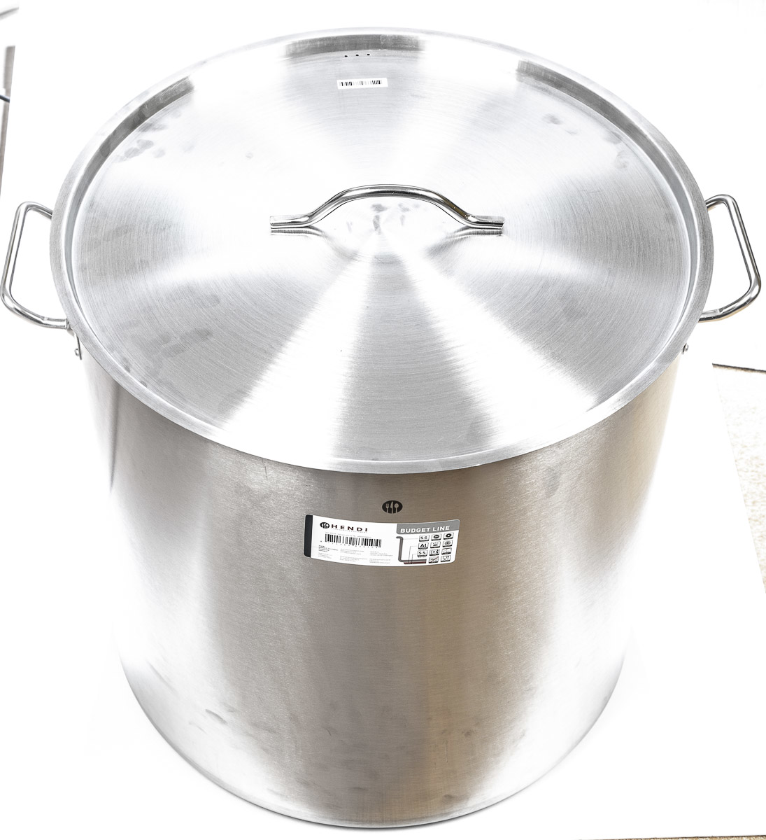 HENDI Hrnec vysoký nerez s poklicí 50 x 50 cm 98 L 1 ks