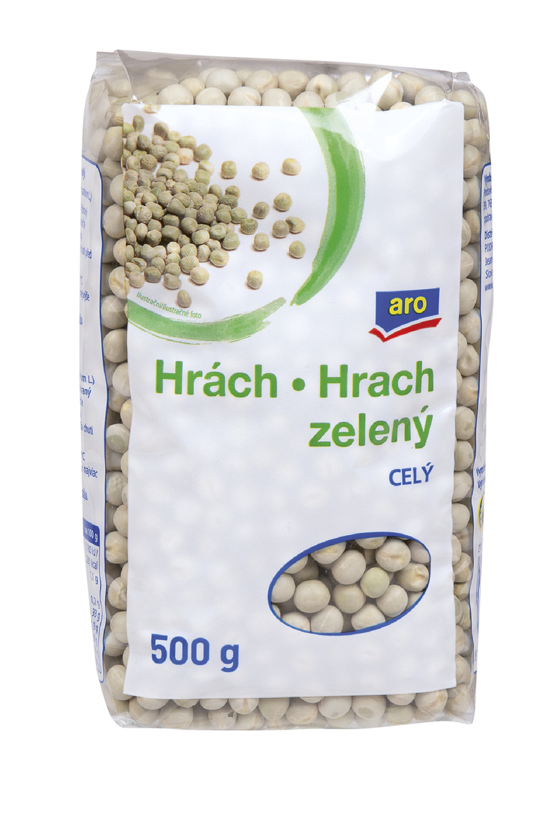 aro Hrách zelený celý 6 x 500 g