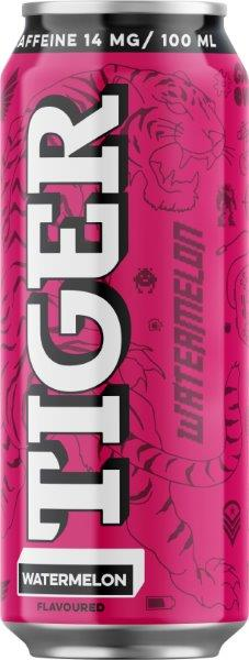 TIGER Energy Watermelon Caffeine energetický nápoj 12 x 500 ml