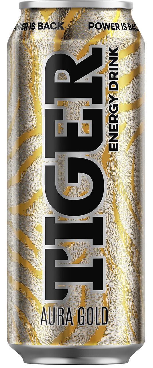 TIGER Energy Aura Gold 12 x 500 ml