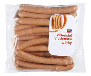 aro Párky vídeňské chlaz. váž. cca 2 kg